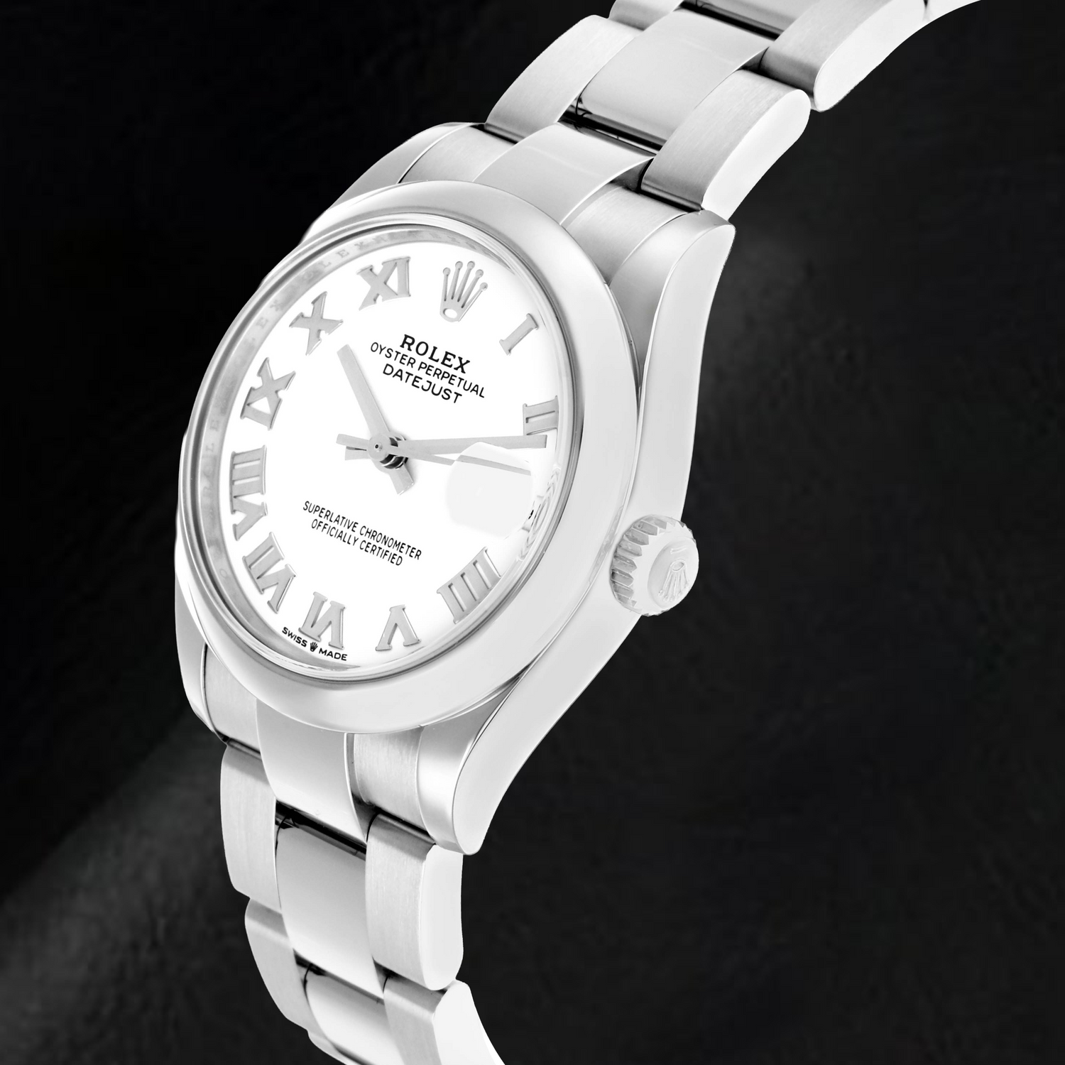 Rolex Datejust 31 mm Edelstahl-Herrenuhr