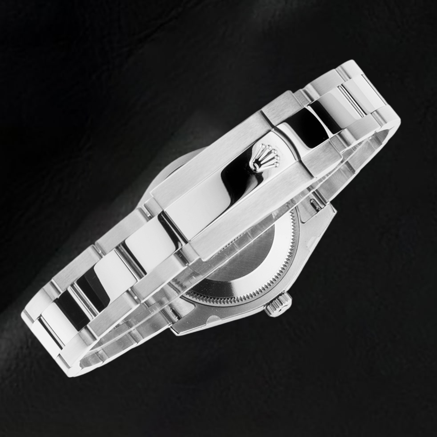 Rolex Datejust 31 mm Mintgrün-Leuchtzifferblatt aus Edelstahl