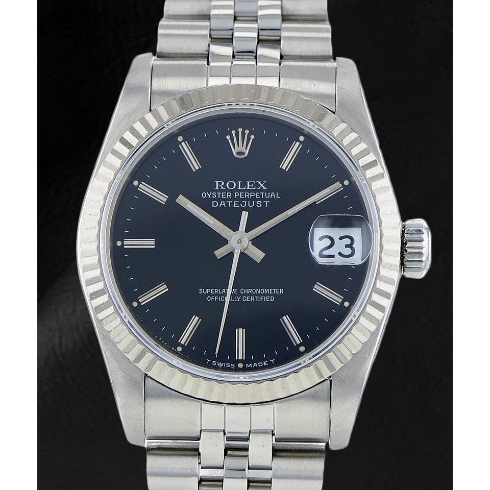 Rolex Datejust 31 mm Oyster Perpetual Edelstahl Herrenuhr