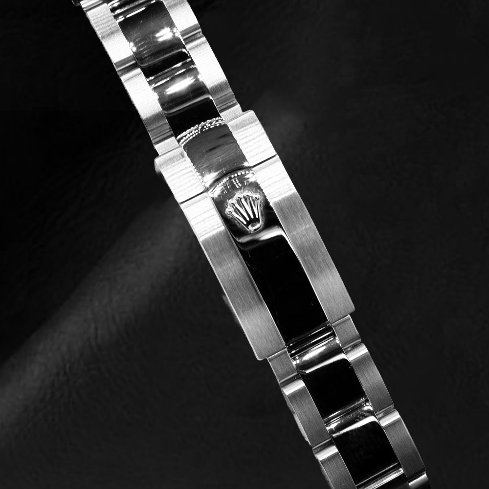 Rolex Datejust 31 mm blaue Damenuhr mit römischem Zifferblatt aus Edelstahl