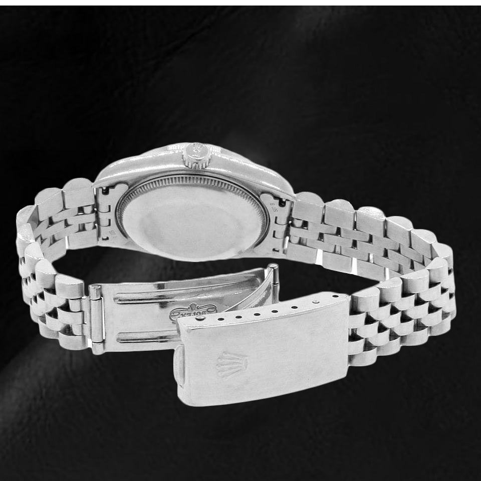Rolex Datejust 31 mm mittelgroße Herrenuhr aus Edelstahl