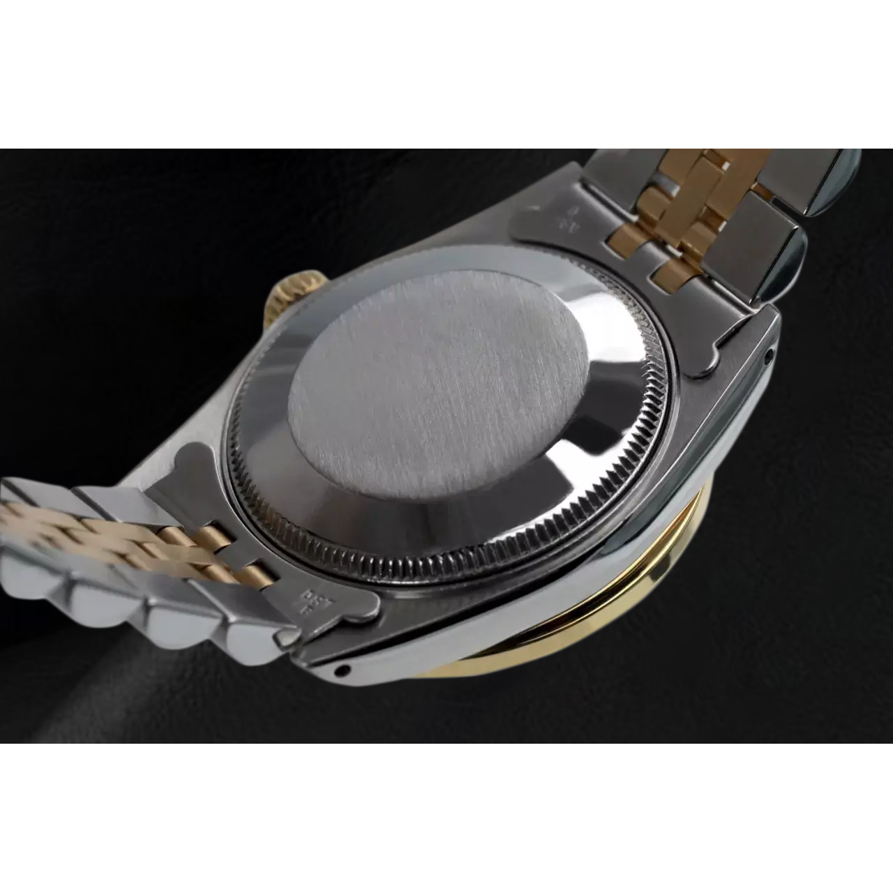 Rolex Datejust 31 mm, zweifarbige Uhr mit weißem Perlmutt-Zifferblatt und Diamanten