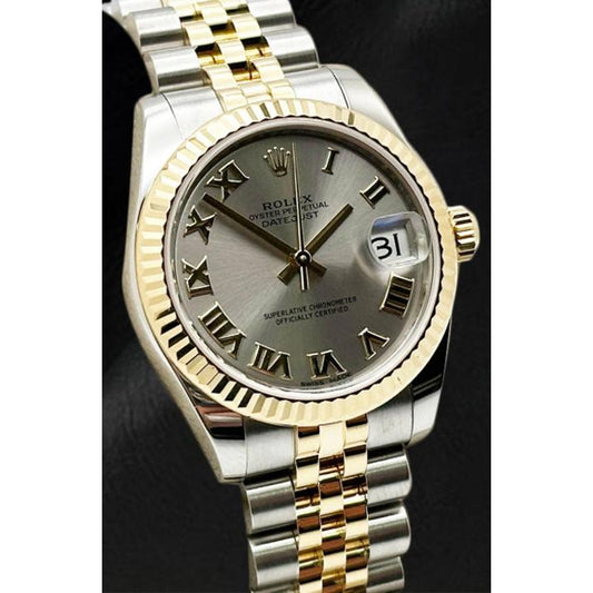 Edelstein Rolex in Two Tone – Frontansicht