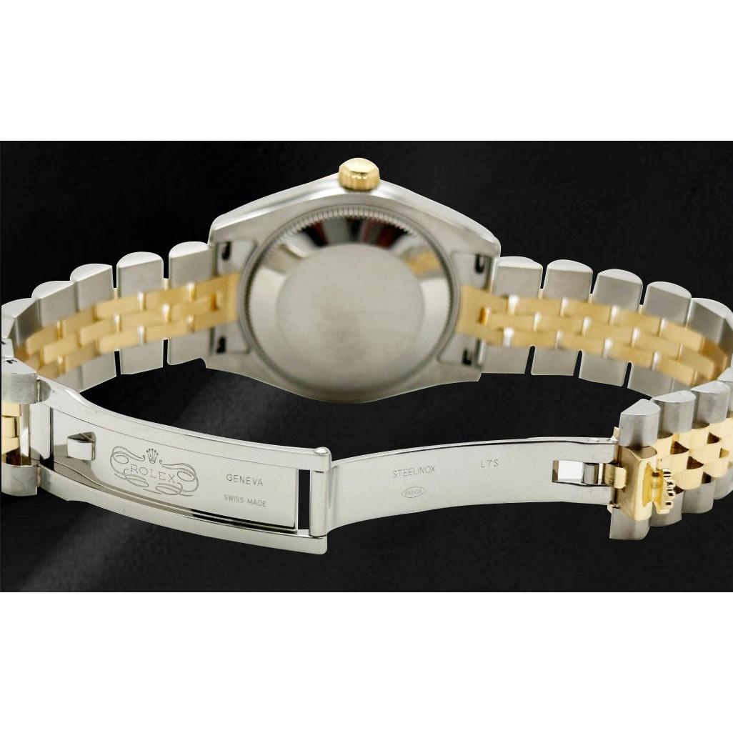 Edelstein Rolex in Two Tone – Draufsicht