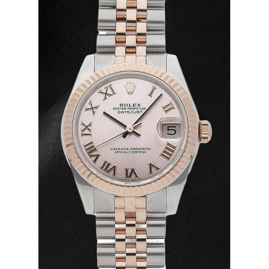Rosen-Schliff Schmuckstein Ring in Two Tone – Hauptansicht