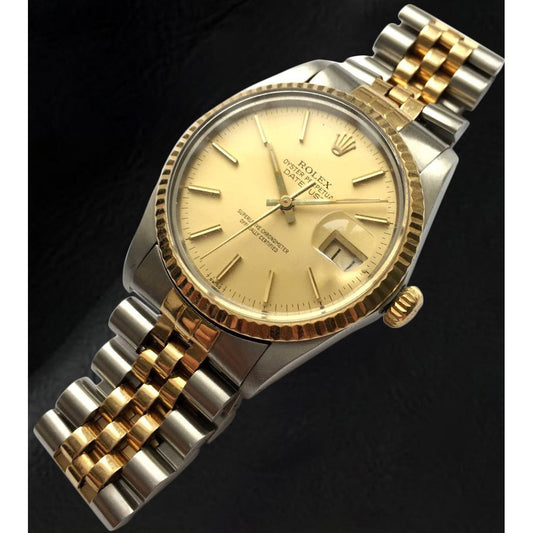Rolex Datejust 36 mm Champagnerfarbenes