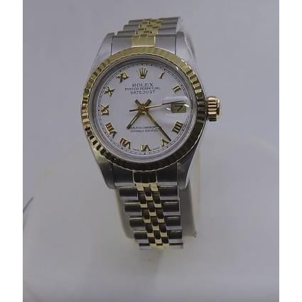 weißes Zifferblatt Rolex