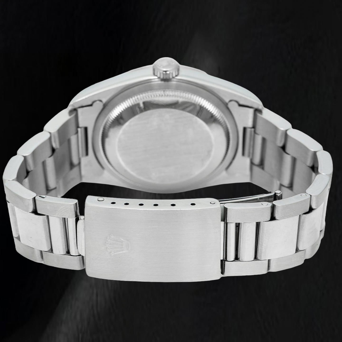 Rolex Datejust 68241 31 mm Uhr aus Edelstahl mit Diamantzifferblatt aus weißem Perlmutt