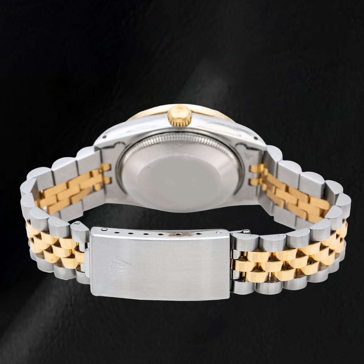 Rolex Datejust 68273 31 mm Bicolor-Uhr mit blauem Diamantzifferblatt