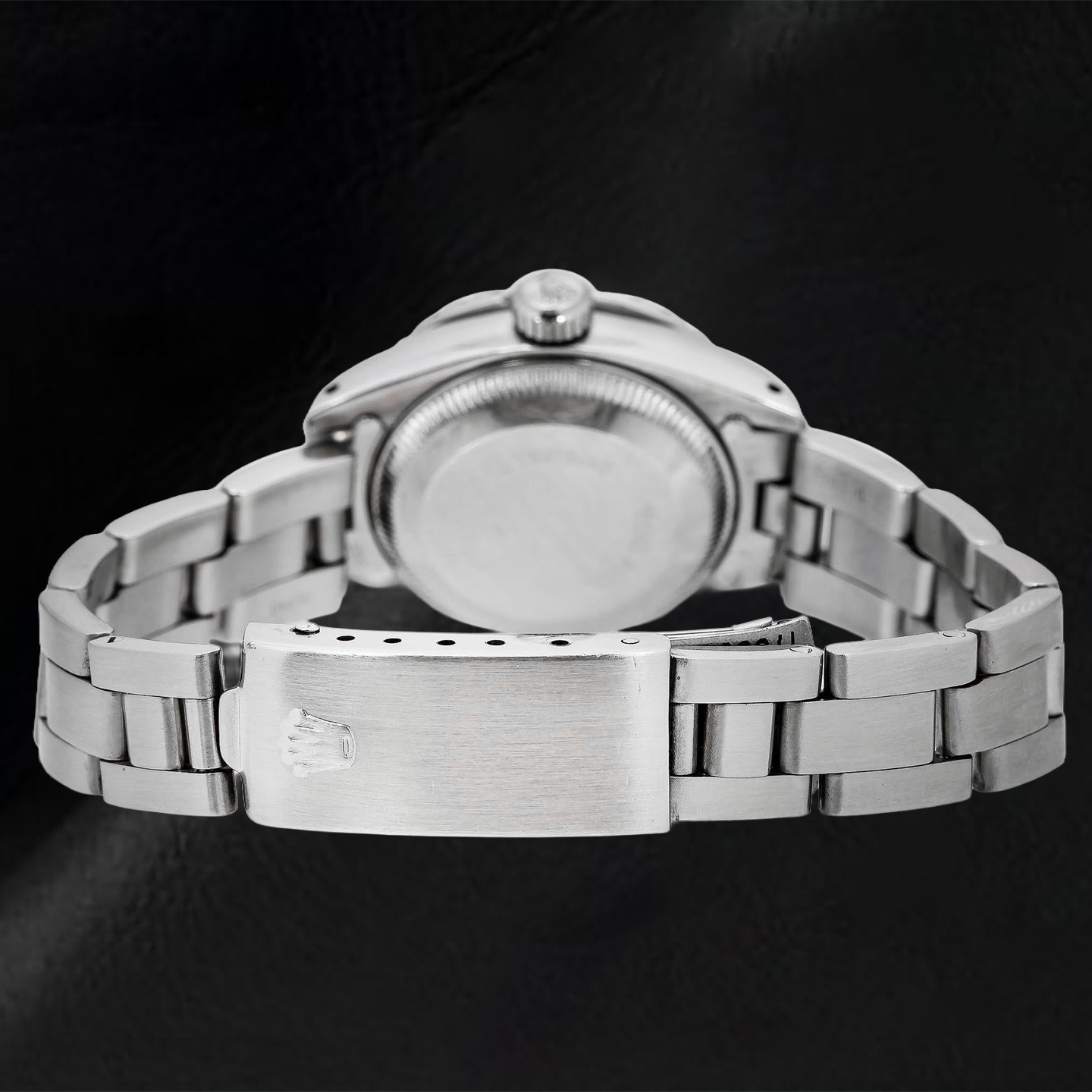 Rolex Datejust 69160 26 mm Grau Diamant Edelstahl Uhr