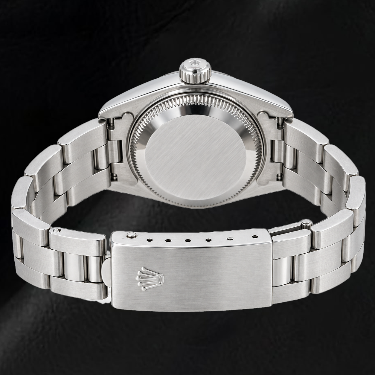 Rolex Datejust 69160 26mm Edelstahl Uhr mit rotem Diamantzifferblatt