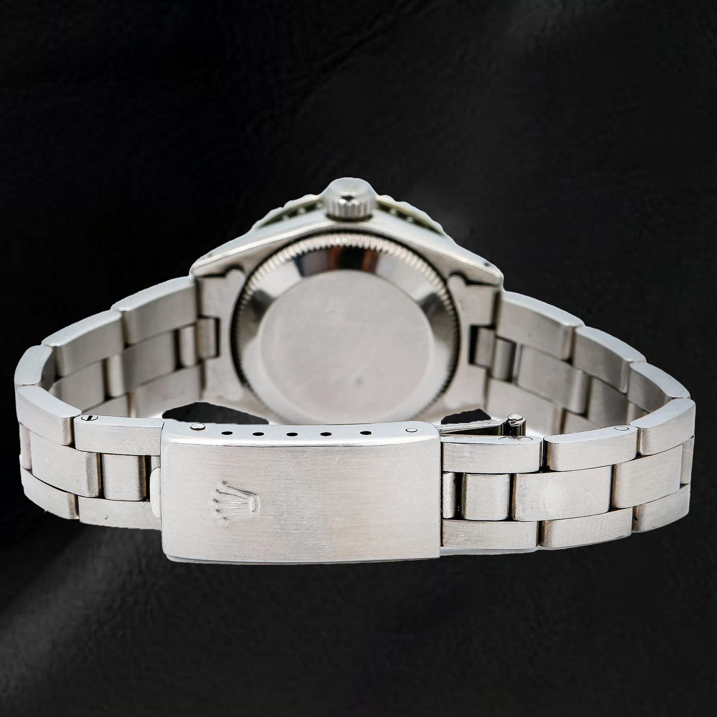 Rolex Datejust 6916 26 mm Uhr, Edelstahl, violettes Diamantzifferblatt, Oyster-Armband
