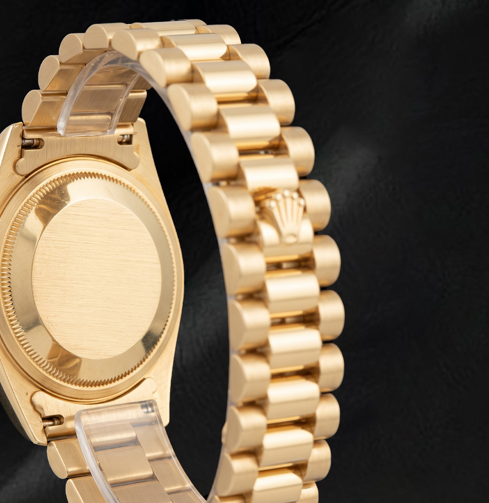 Rolex Datejust 69178 26 mm Grünes Diamantzifferblatt Diamant 18 Karat Gelbgold Uhr