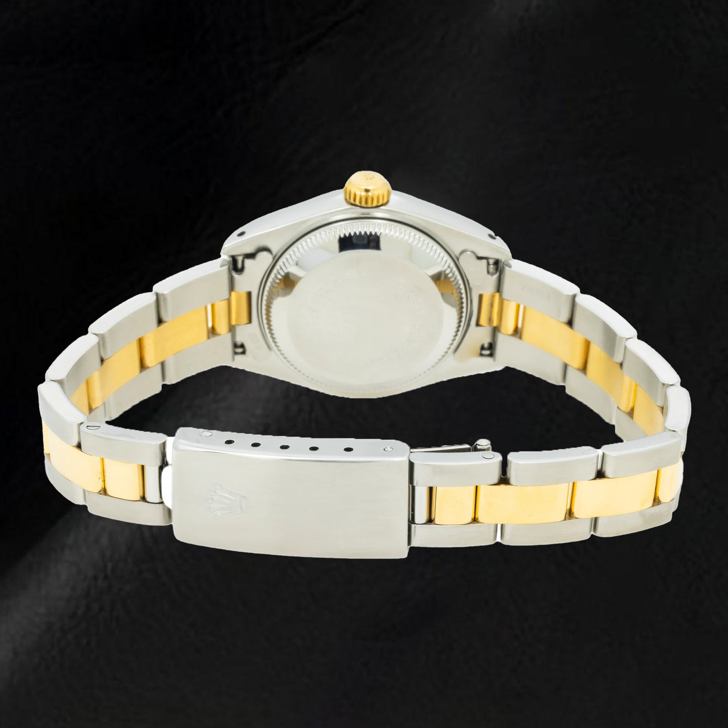 Rolex Datejust 6917 26 mm Champagnerfarbenes römisches Diamantzifferblatt Bicolor Oyster-Armband Uhr