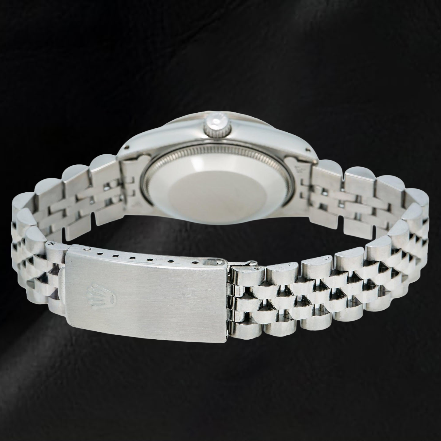 Rolex Datejust 78274 31 mm braunes Diamantzifferblatt Edelstahl Jubilé-Armband Uhr