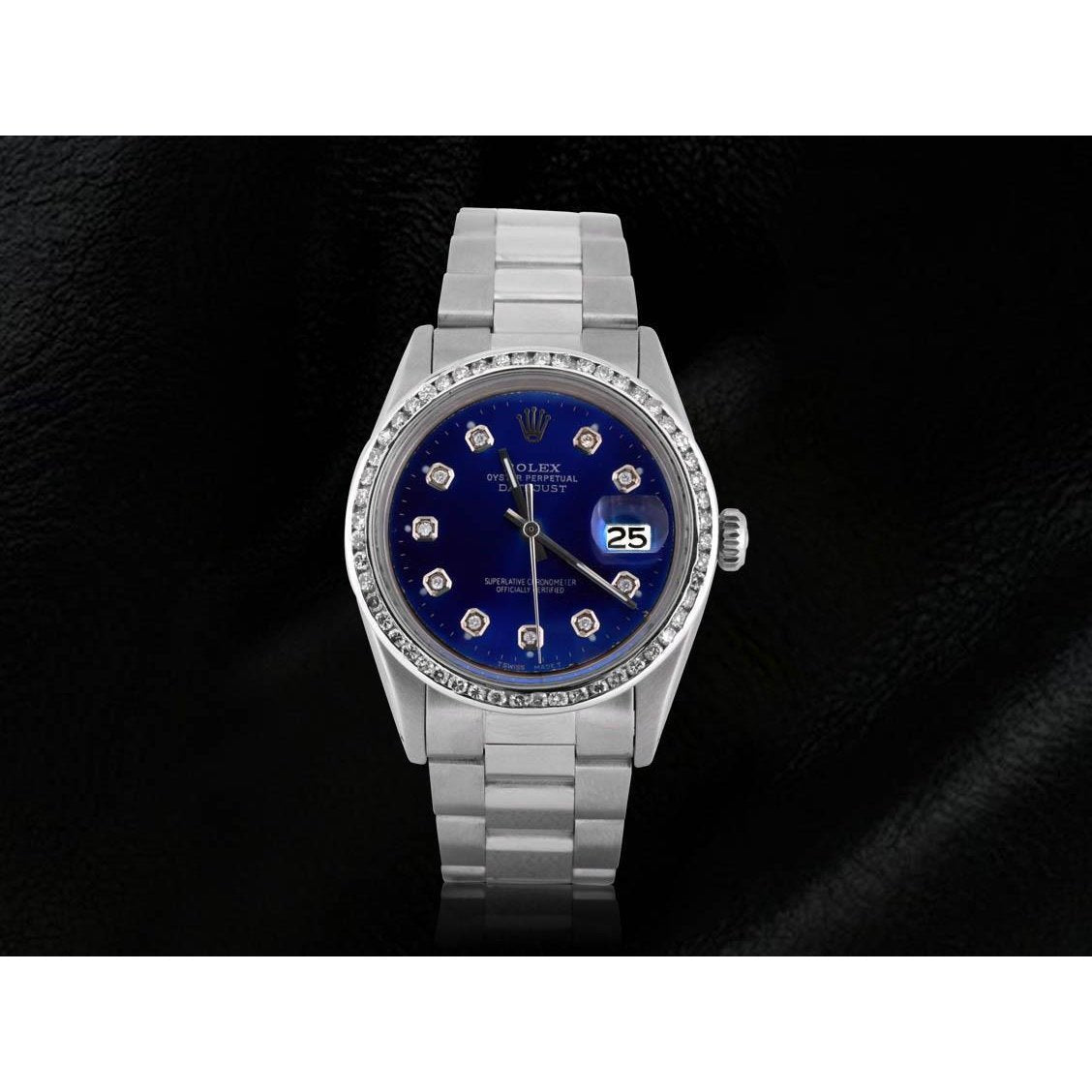 Rolex Datejust Blauer Diamant