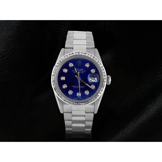 Rolex Datejust Blauer Diamant