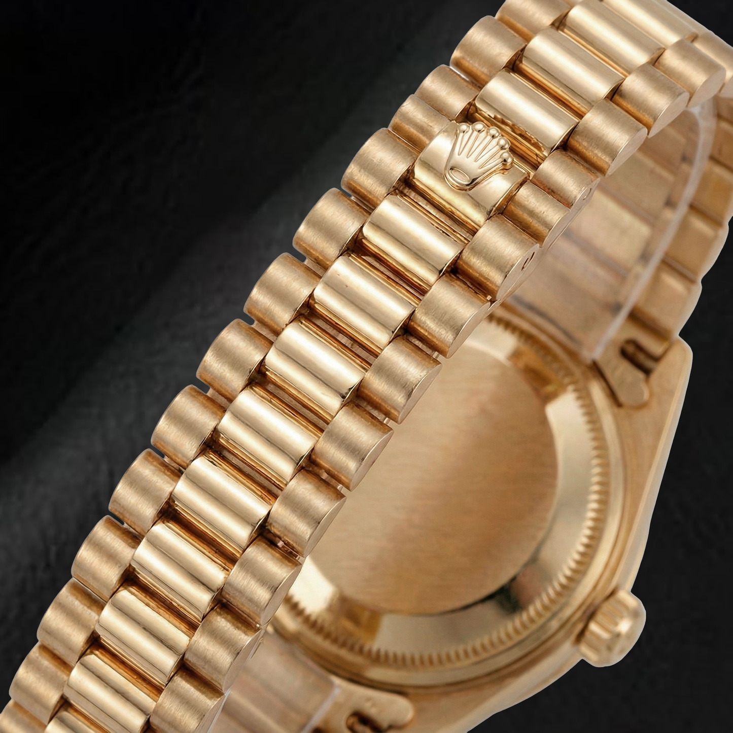 Rolex Datejust Damenuhr, Perlmutt, String-Diamant-Zifferblatt, Gelbgold