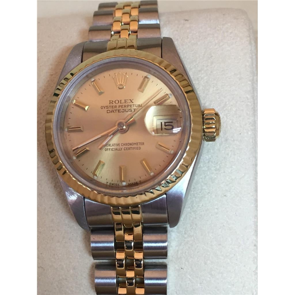 Stabzifferblatt und glatter Lünette Rolex