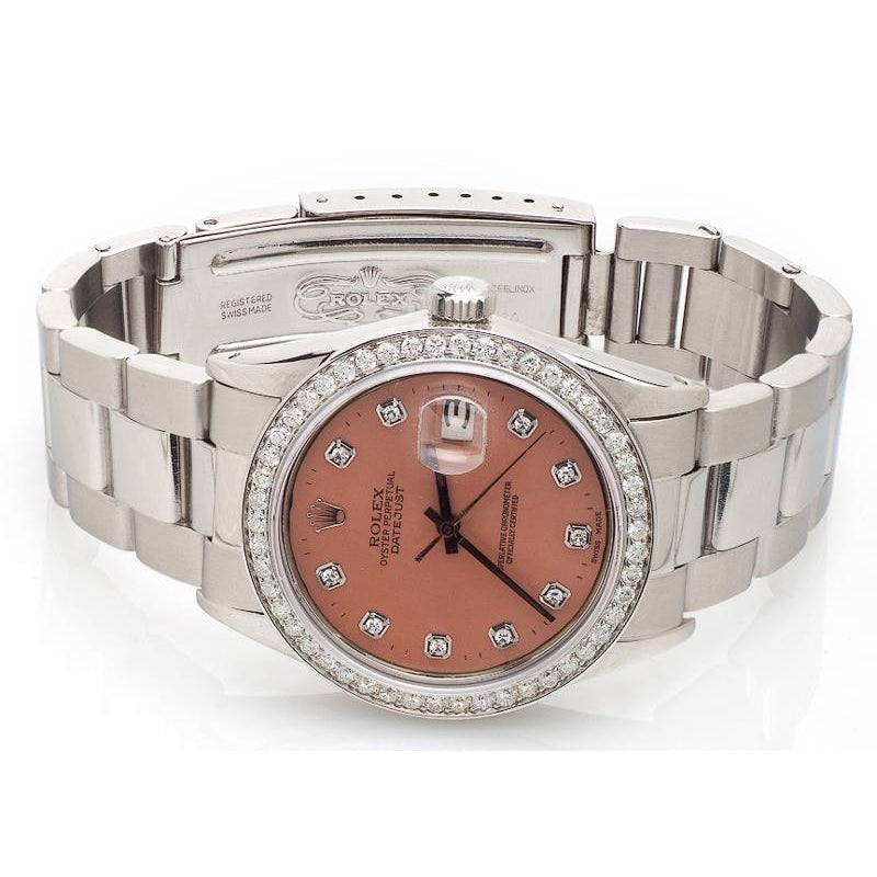 Oyster-Armband-Diamant Rolex