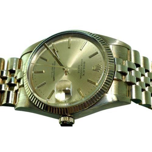 Rolex Datejust Herrenuhr Jubilee Armband Edelstahl
