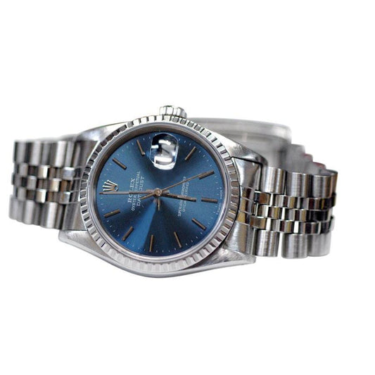 Rolex Datejust Jubilee Armband Herrenuhr Stick Zifferblatt SCHNELLES EINSTELLEN
