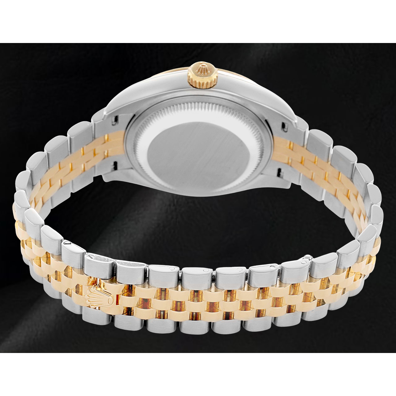 Rolex Datejust Damenuhr, 28 mm, Bicolor, mit römischem Zifferblatt, 279173