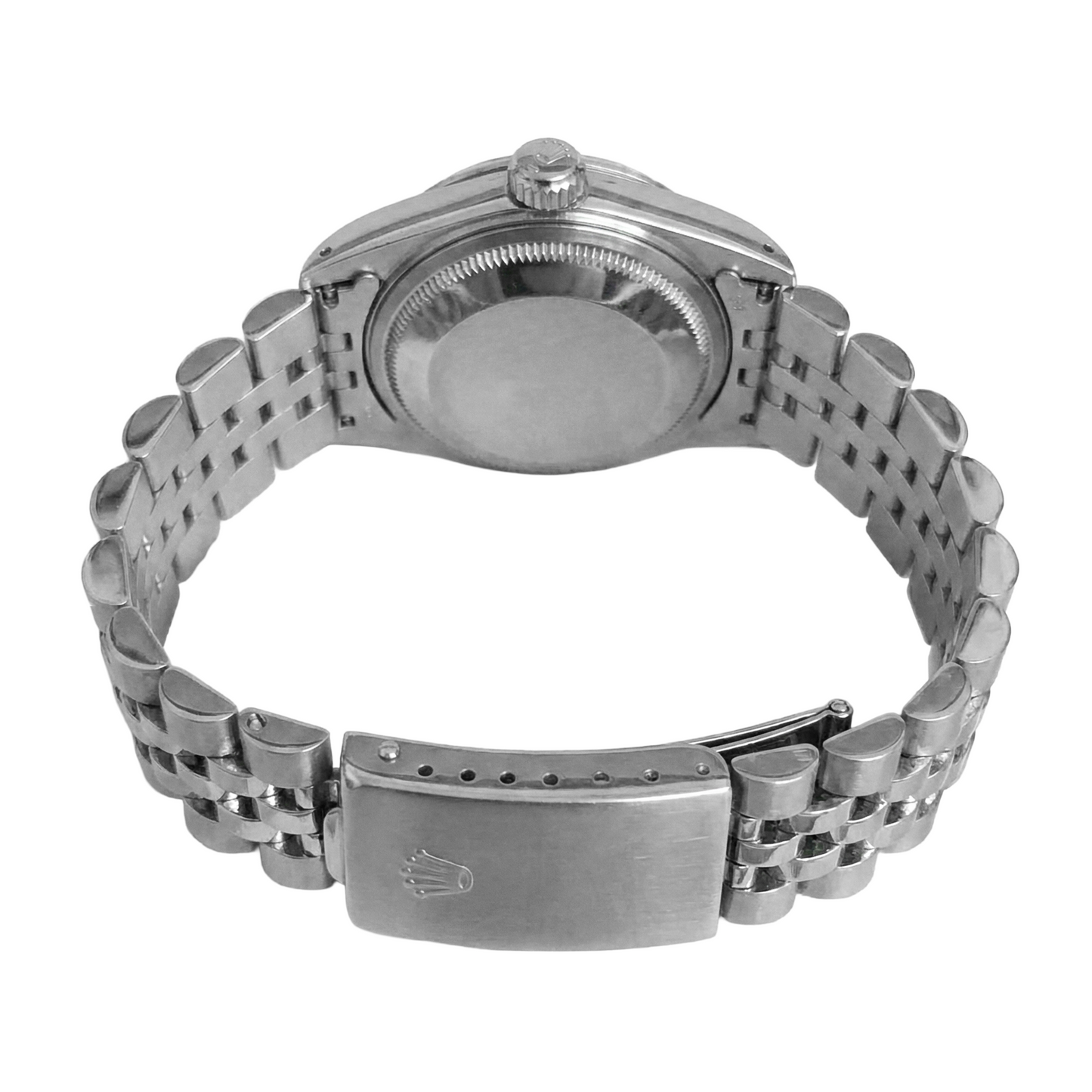 Rolex Datejust Uhr, Diamant-Zifferblatt, Jubilee-Armband, Edelstahl