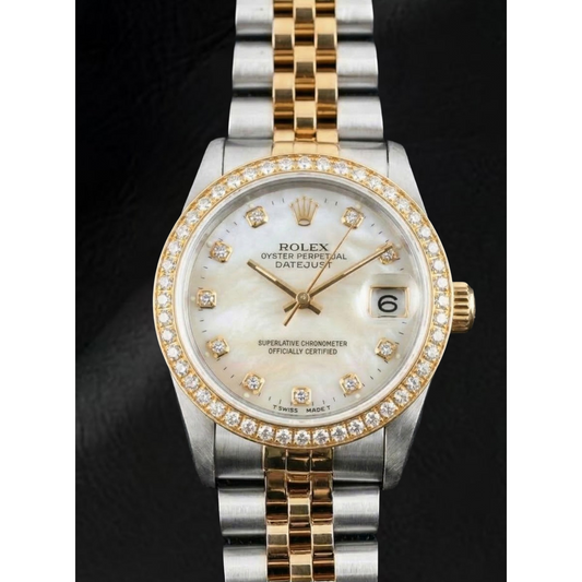 Maßgefertigter Brillant Rolex 0,20 Karat – Hauptansicht