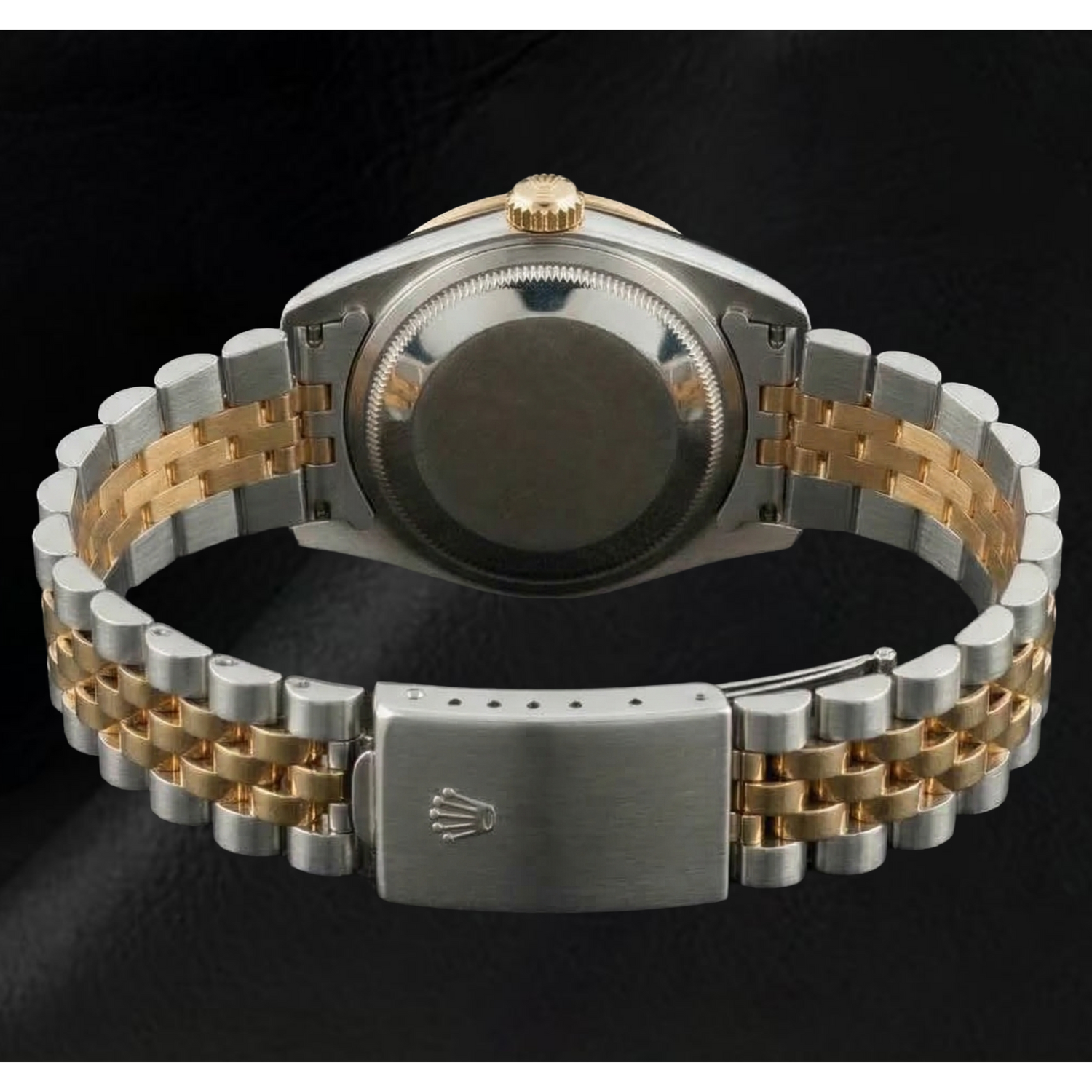 Rolex Two Tone mit Brillant – Detailansicht