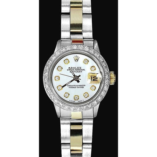Rolex Datejust Zweifarbig Damenuhr