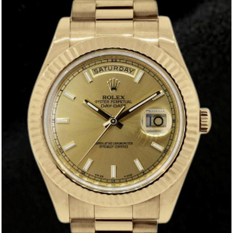 Rolex Day Date Champagner Zifferblatt 