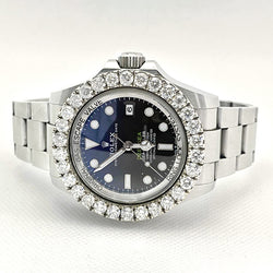 Rolex Deepsea Sea-Dweller 44 mm Uhr mit 8 Karat Diamantlünette