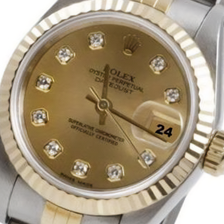 Champagner Diamant Rolex