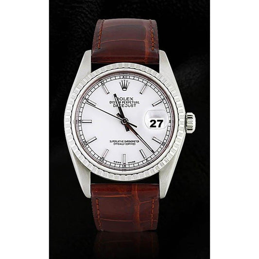 Rolex Edelstahl Herrenuhr