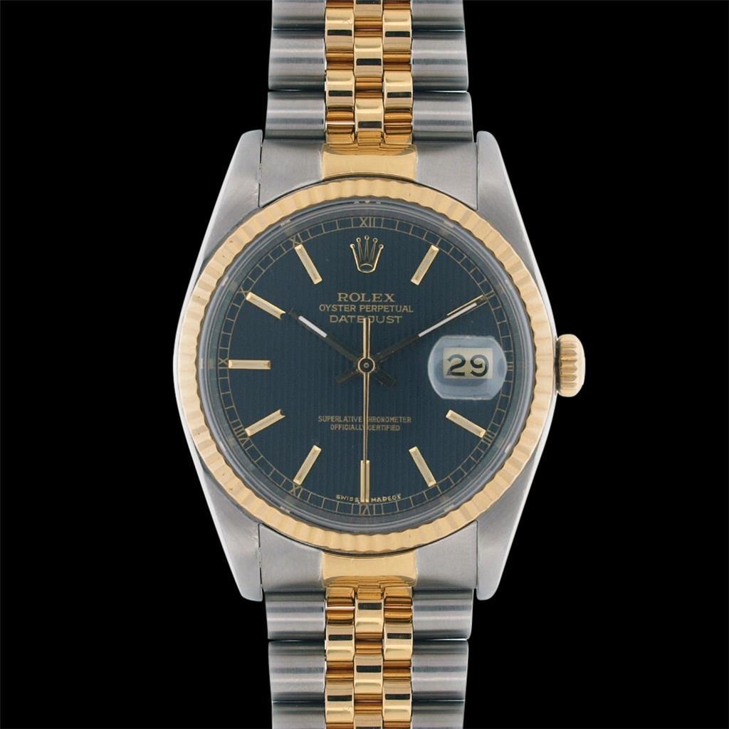 Rolex Herrenuhr aus Edelstahl und Gold
