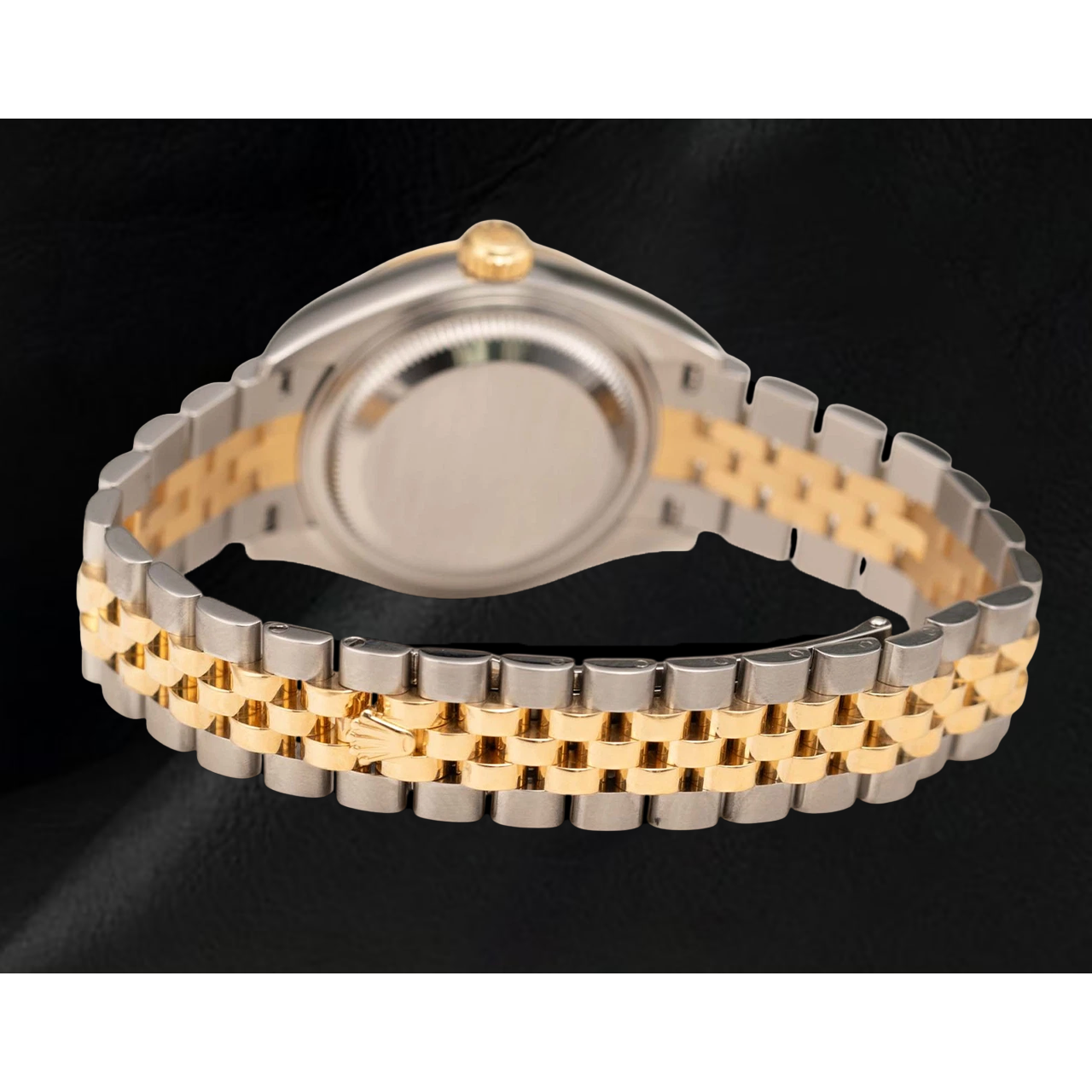 Rolex Lady-Datejust 279173 geriffelte Lünette Bicolor Jubilee 28 mm Armbanduhr