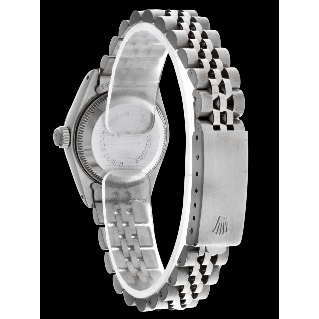 Eleganter Rolex Karat – Seitenansicht