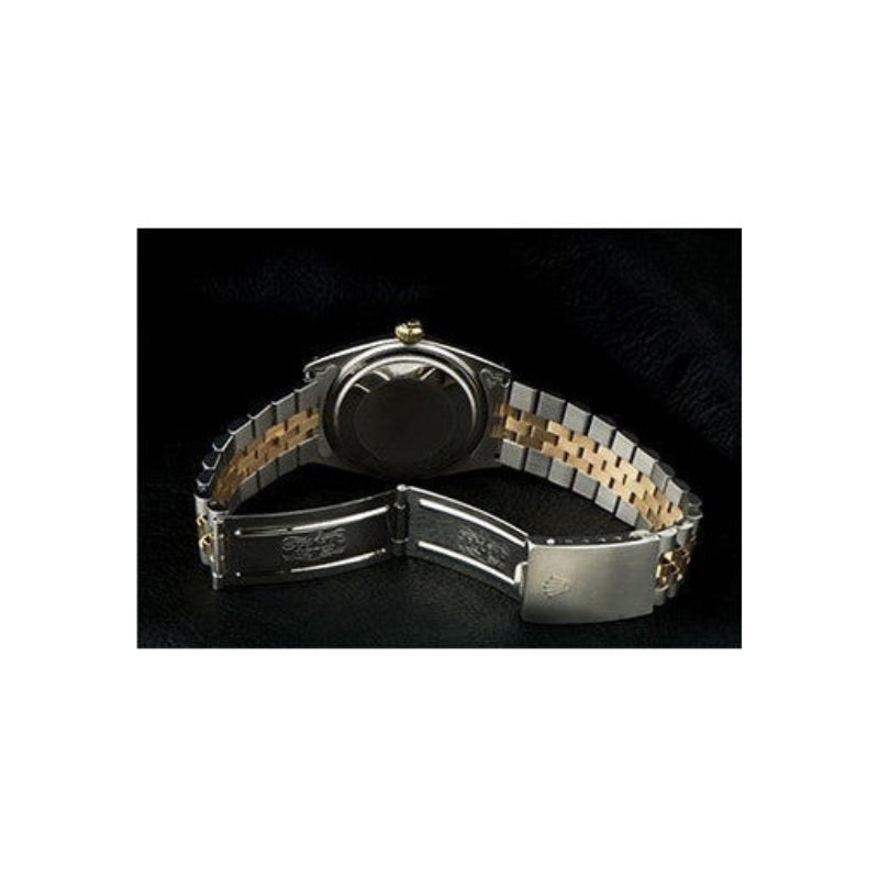 Echter Edelstein Rolex Karat Two Tone – Draufsicht
