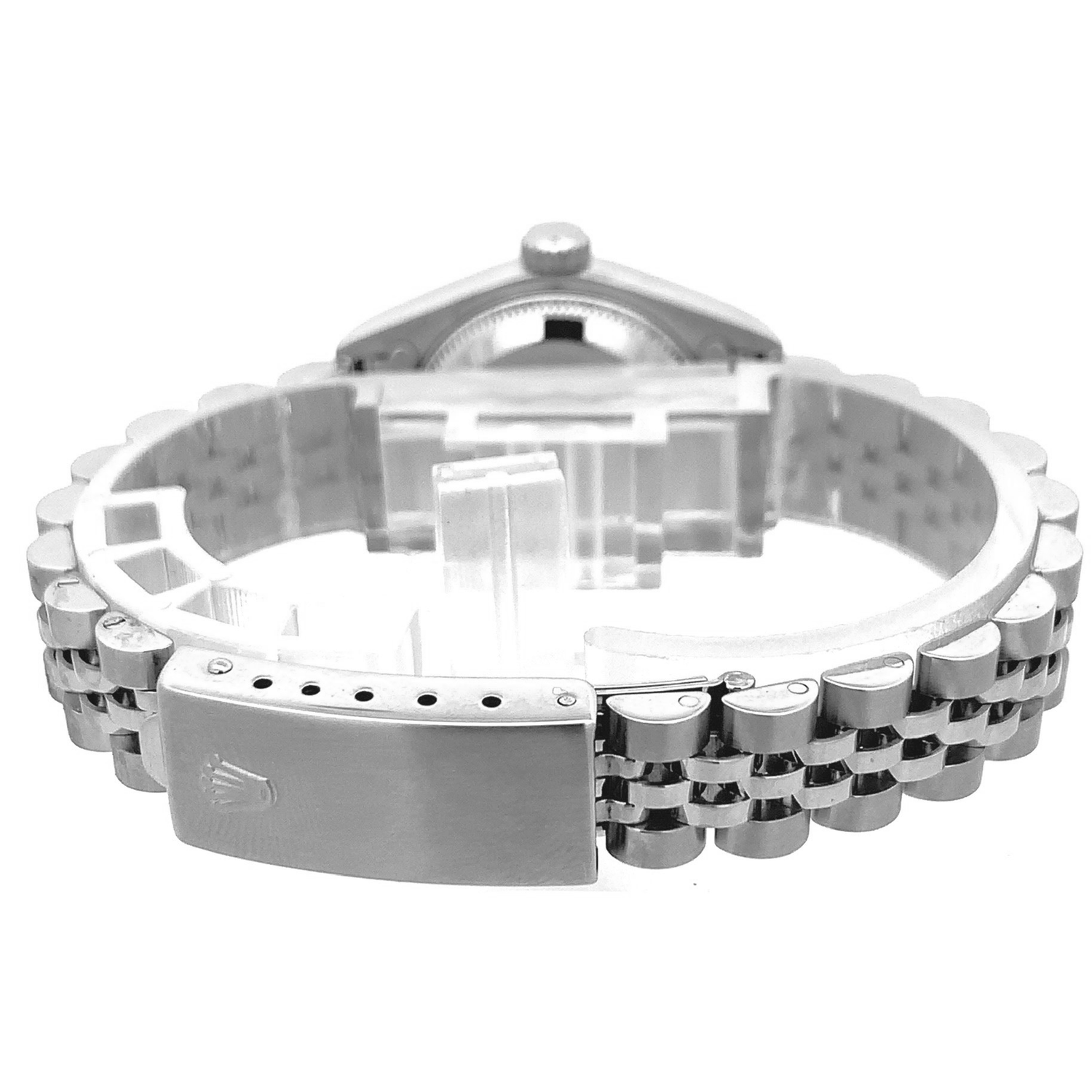 Rolex Lady Datejust Jahr 2004 26 mm rosa Perlmutt Edelstahluhr