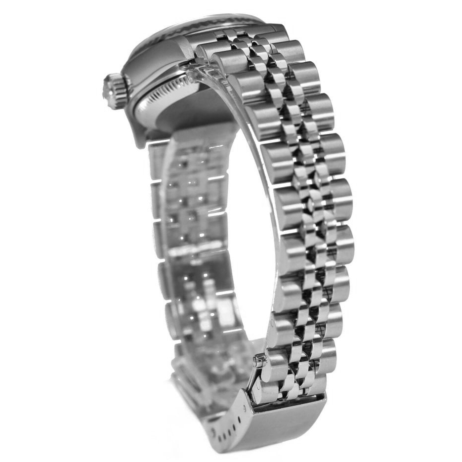 Rolex Lady Datejust Jahr 2004 26 mm rosa Perlmutt Edelstahluhr