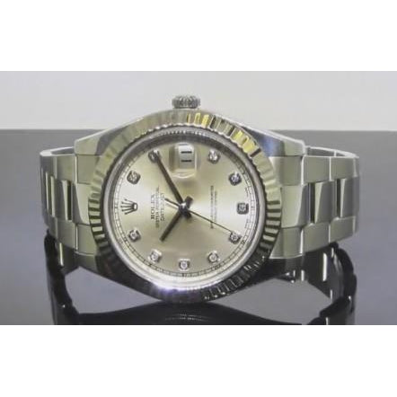 Rolex Diamant Zifferblatt Oyster