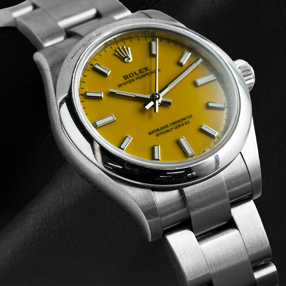 Rolex Oyster Perpetual 31 mm Edelstahl-Damenuhr