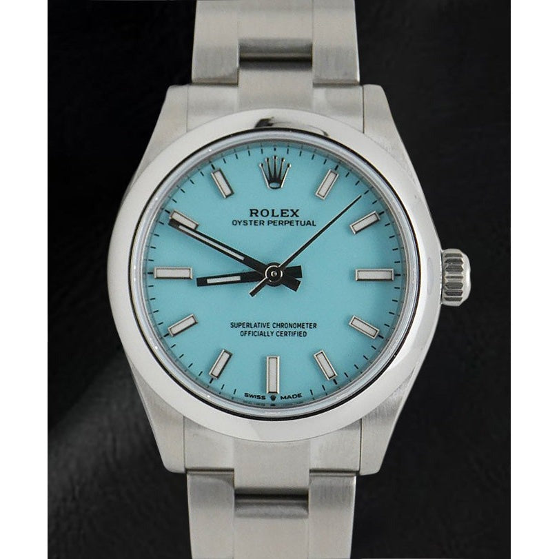 Rolex Oyster Perpetual 31 mm Edelstahl-Damenuhr