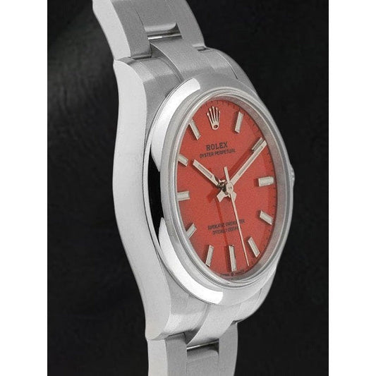 Herrenuhr aus Korallenstahl von Rolex
