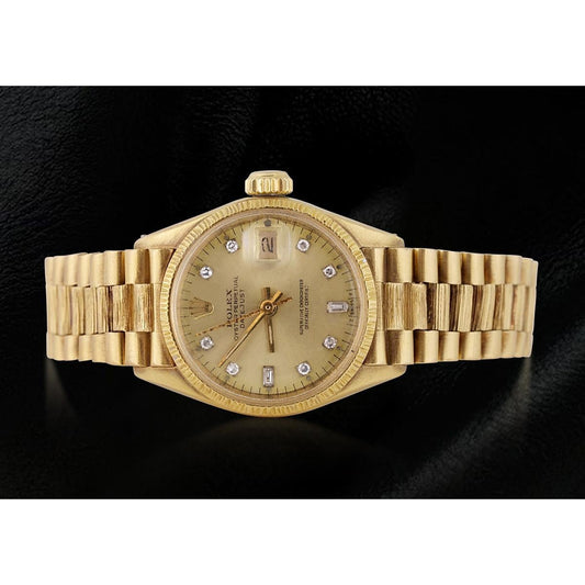 Gelbgold Rolex Präsidentin