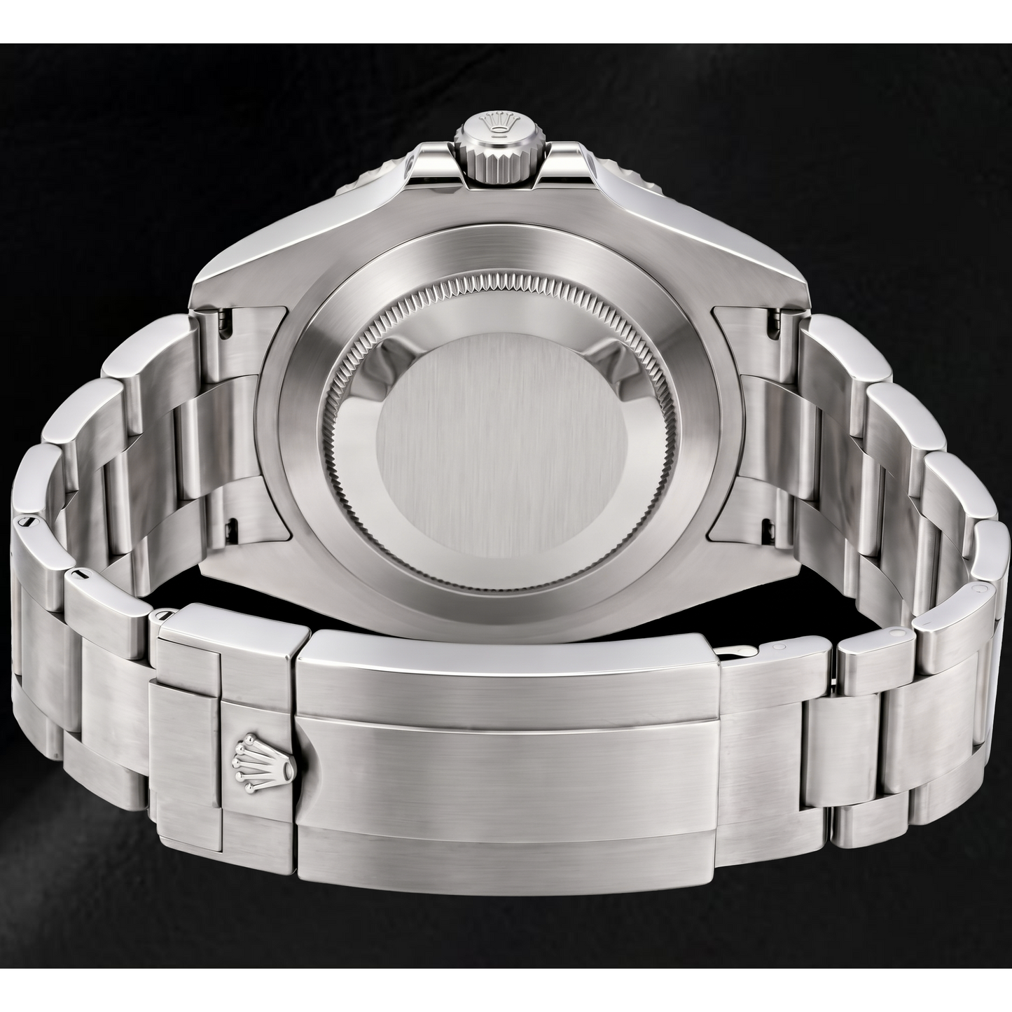Rolex Sea-Dweller 126600 43 mm Uhr aus Edelstahl mit schwarzem Leuchtzifferblatt