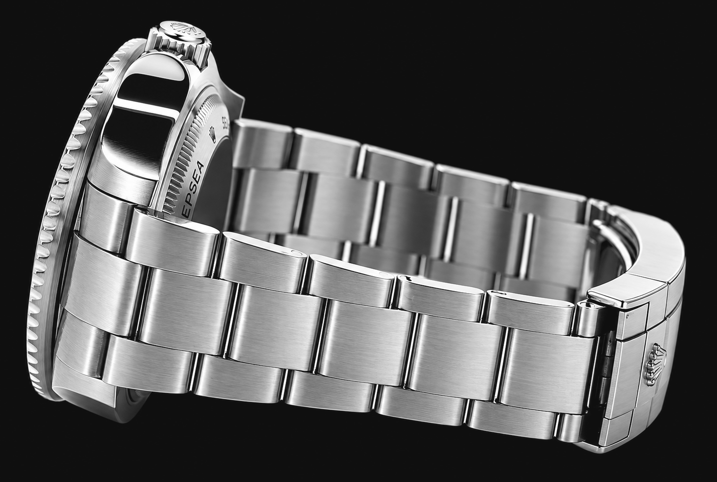 Rolex Sea-Dweller Deepsea 44 mm 116660 James Cameron Uhr, blaues Zifferblatt mit Farbverlauf, Edelstahl, Oyster-Armband