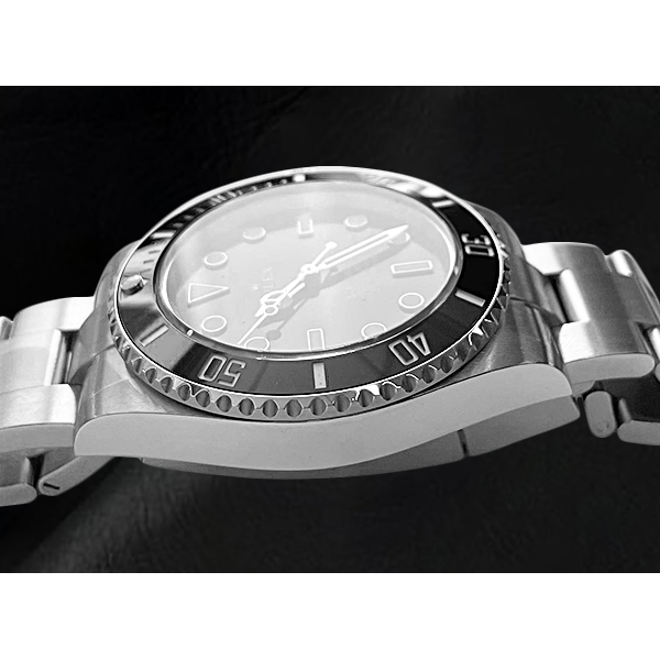 schwarzes Zifferblatt Rolex