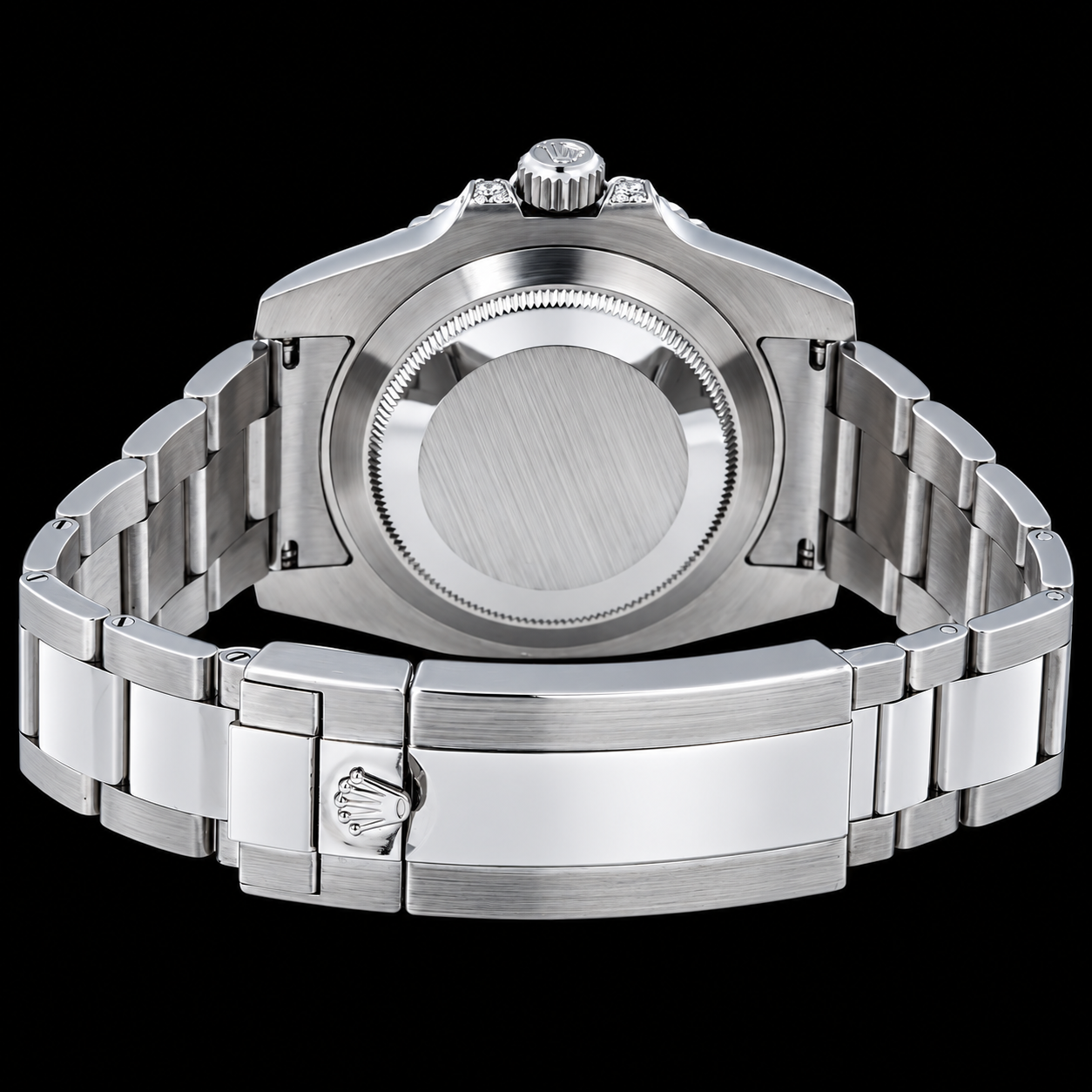Rolex Submariner Date 116610LN 40 mm Diamantzifferblatt mit blauem Saphir Armbanduhr Edelstahl